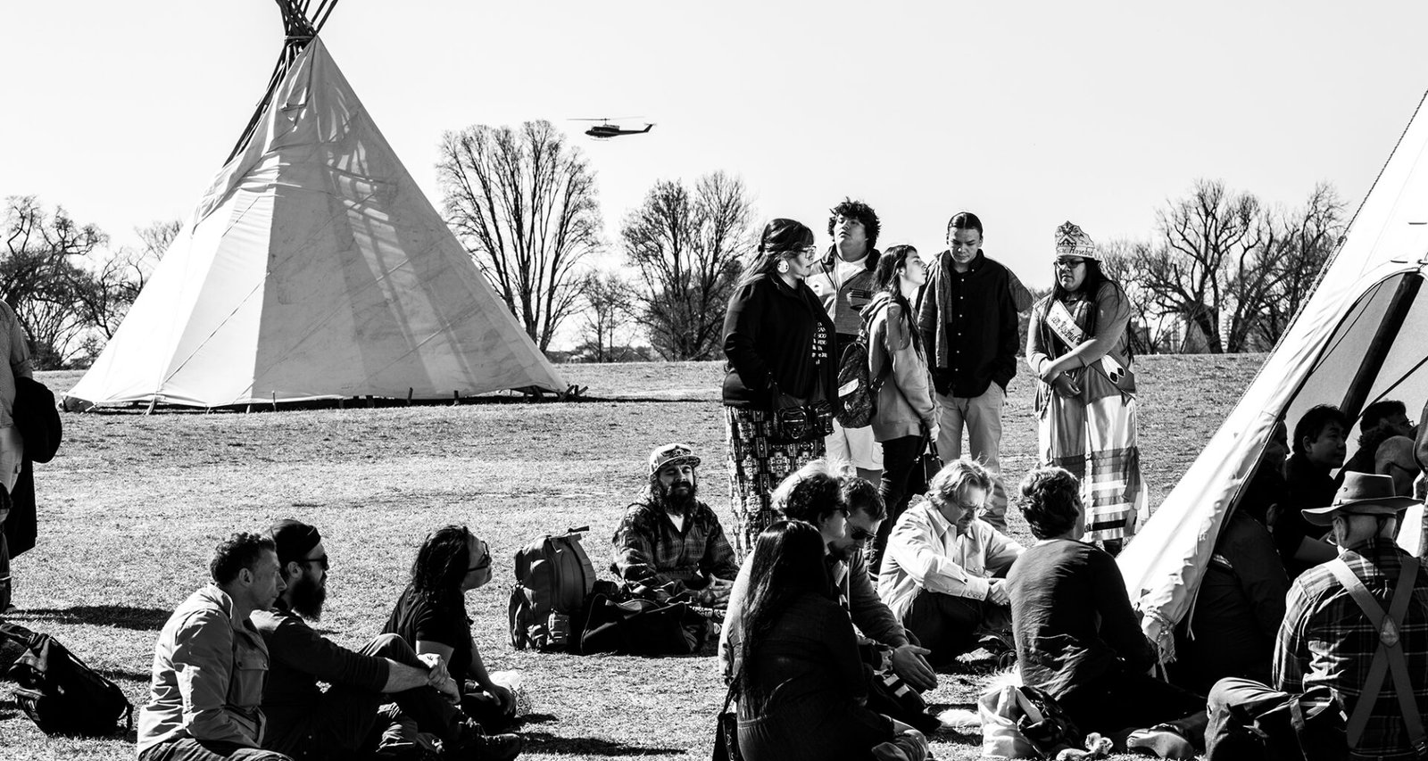Tribal members and allies of the Standing Rock Sioux stage rally in the nation’s capital to protest the Dakota Access Pipeline