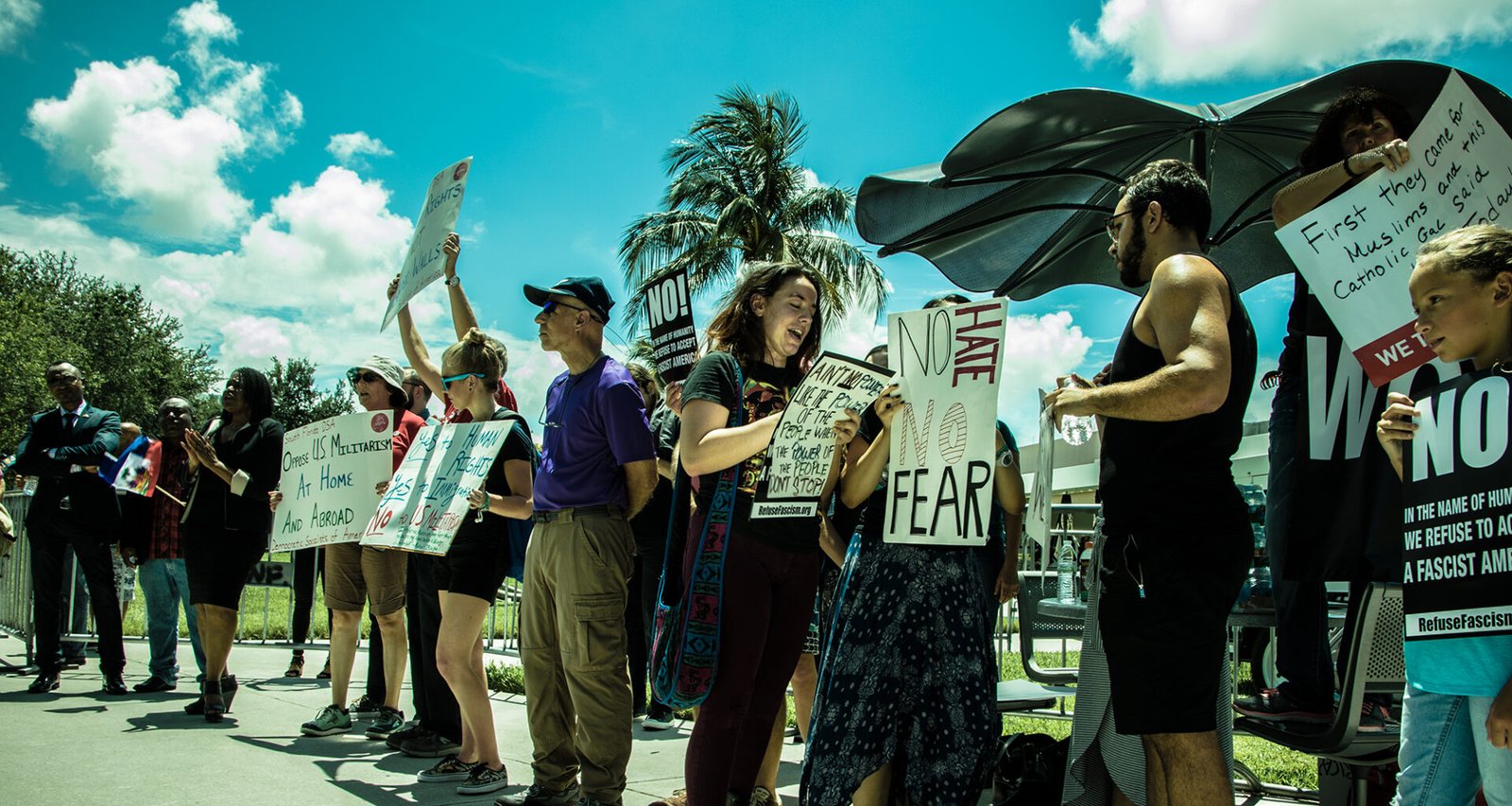 Protest at FIU