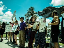 Protest at FIU